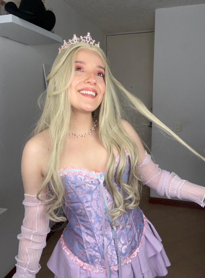 Disfraz princesa Rapunzel