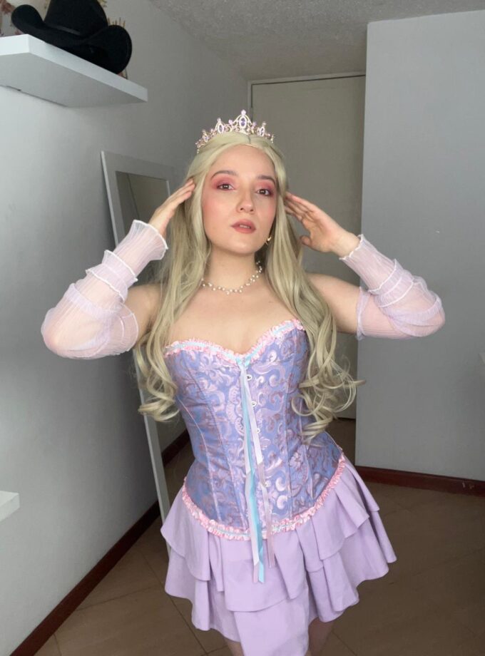 Disfraz princesa Rapunzel