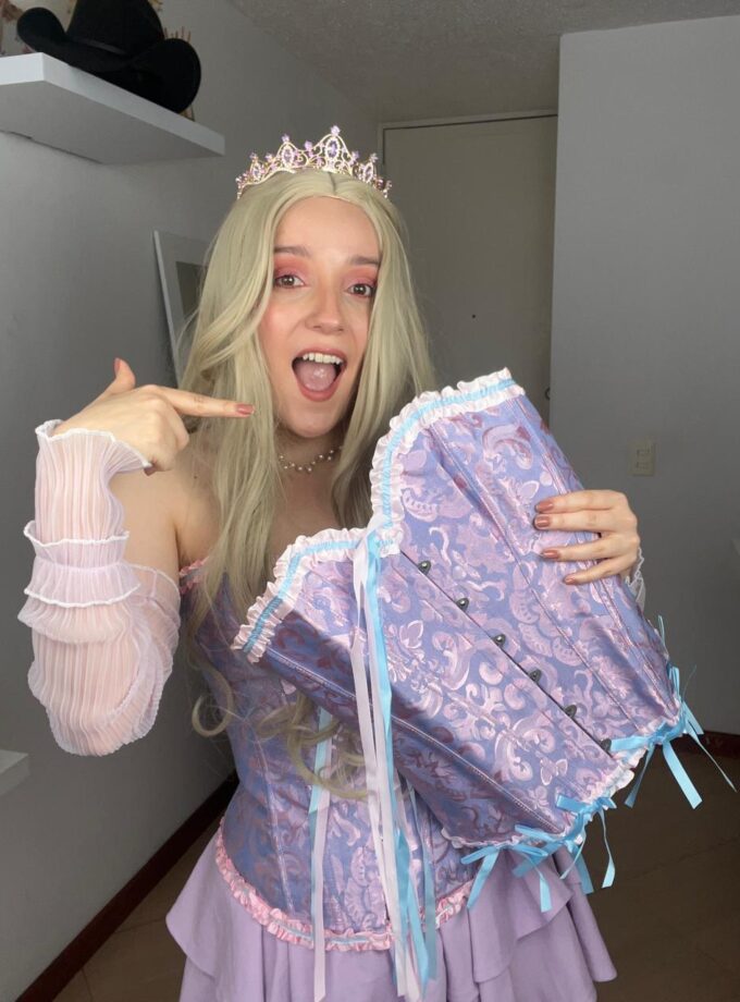 Disfraz princesa Rapunzel