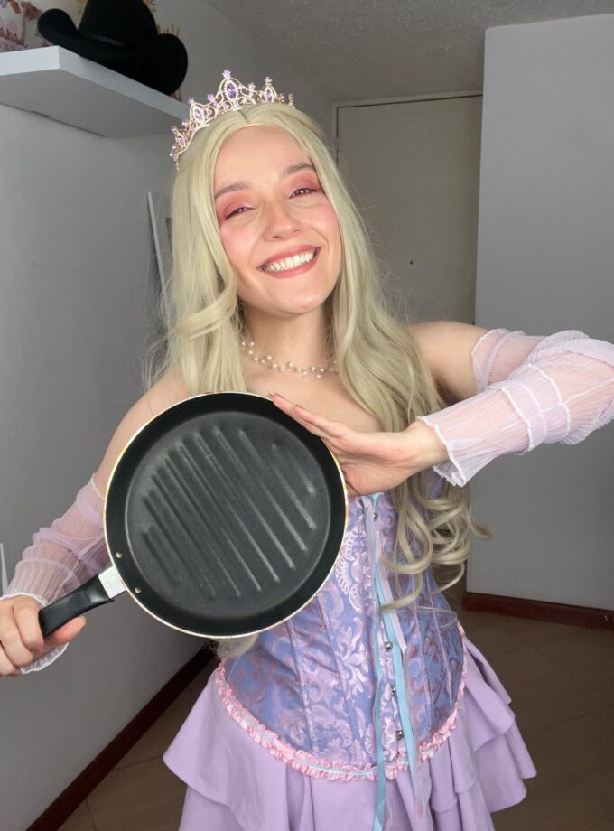 Disfraz princesa Rapunzel