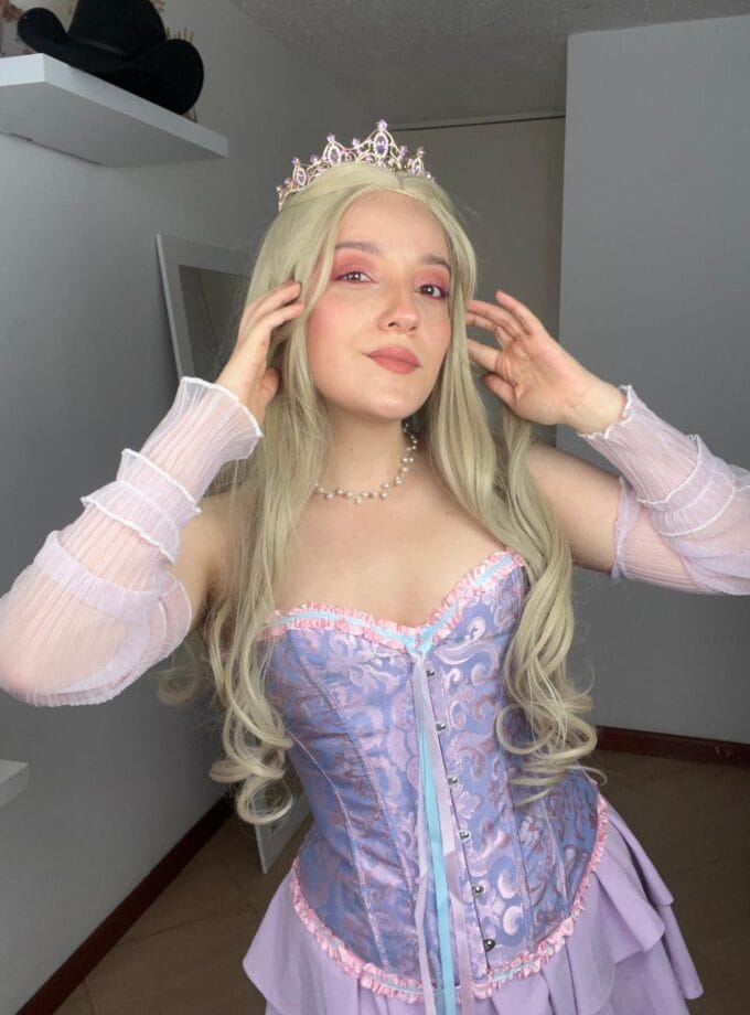 Disfraz princesa Rapunzel