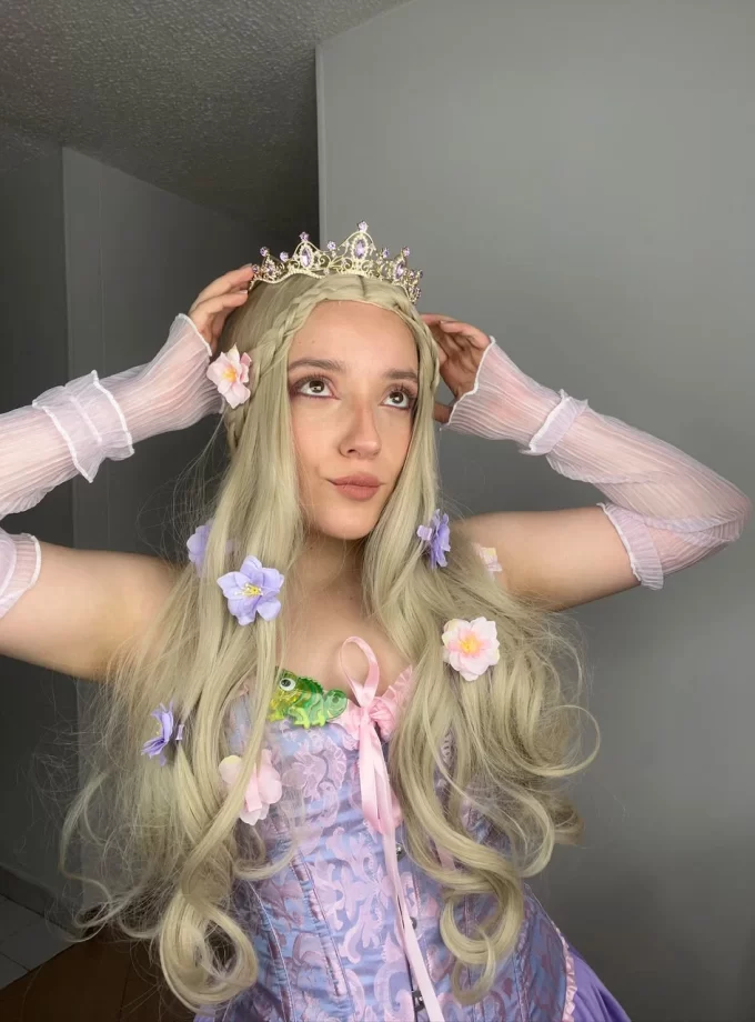 Disfraz princesa Rapunzel