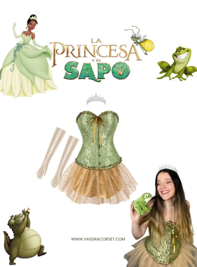 Disfraz princesa Tiana