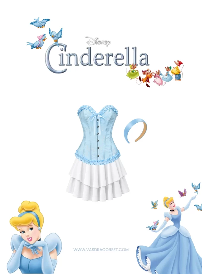 Disfraz princesa cenicienta