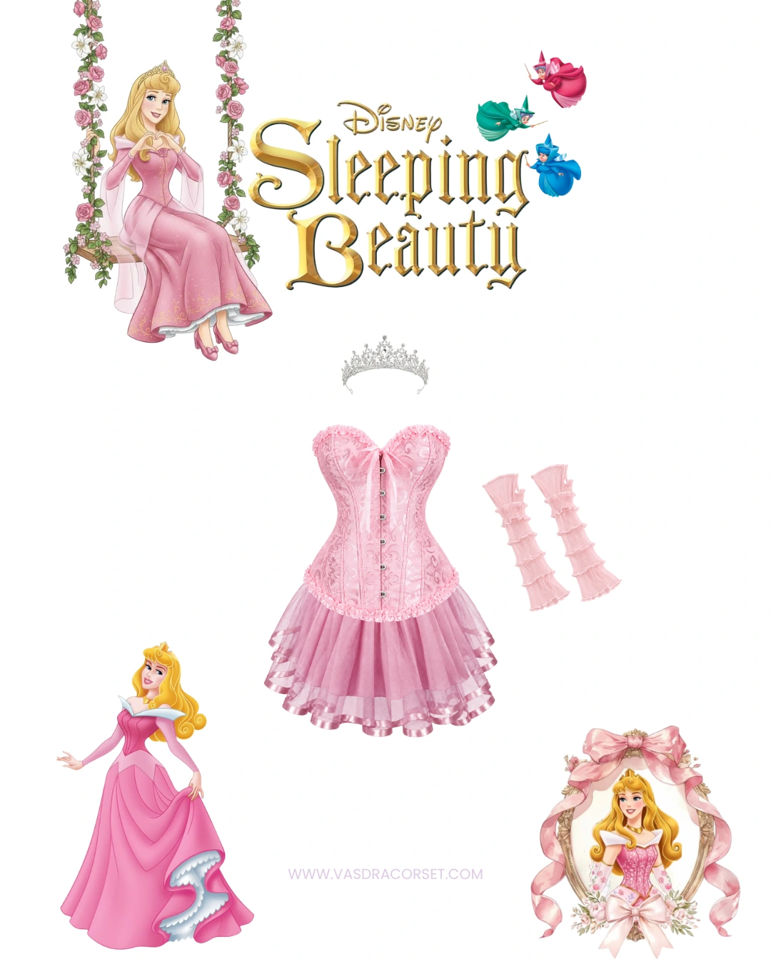 Disfraz princesa Aurora