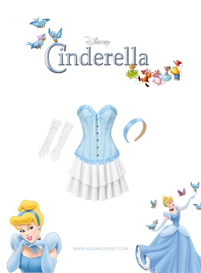 Disfraz princesa cenicienta